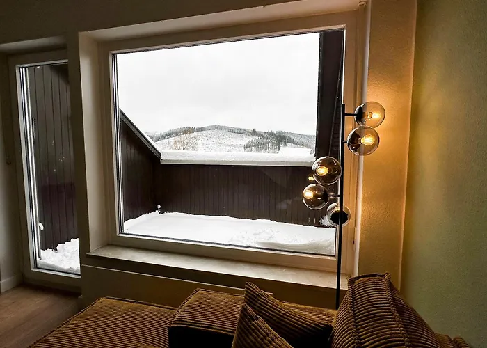 Appartement Bergpanorama - 6 Personen Netflix, Wifi, Parkplatz, Mit Bergblick Winterberg